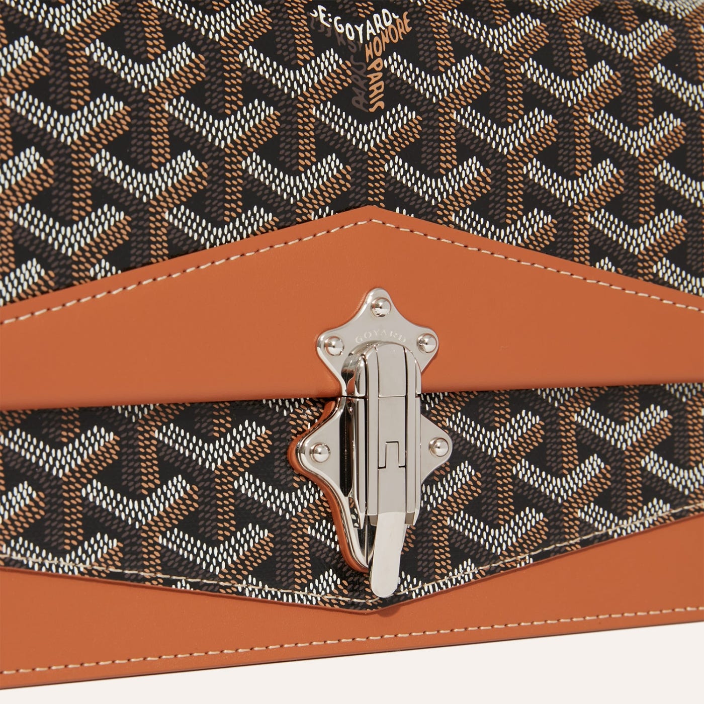 Goyard Duchesse Marie-Caroline Bag Black & Tan - Image 5